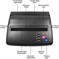 Tatuering överföringsmaskin, Termisk stencilmaker, Kopieringsutskrift