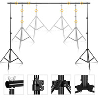 Stand pentru fundal fotografic, bară telescopică, geantă de transport.