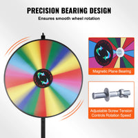 Spinning Prize Wheel, 14 Slots, Tabletop or Floor Standing