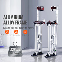 Drywall Stilts, Professional Aluminum, Adjustable