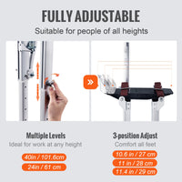 Drywall Stilts, Professional Aluminum, Adjustable