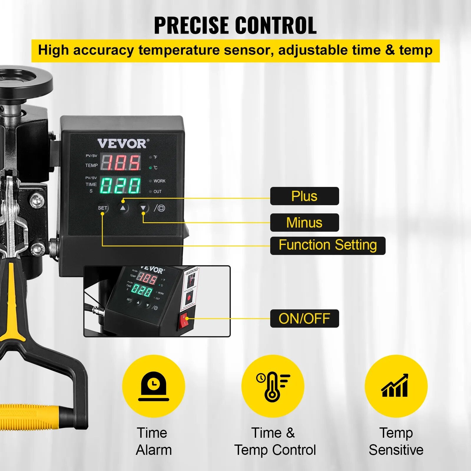 Hitzepressemaschine, 38*38CM, Multifunktional