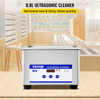 Ultrasonic Cleaner, Portable, 800ml