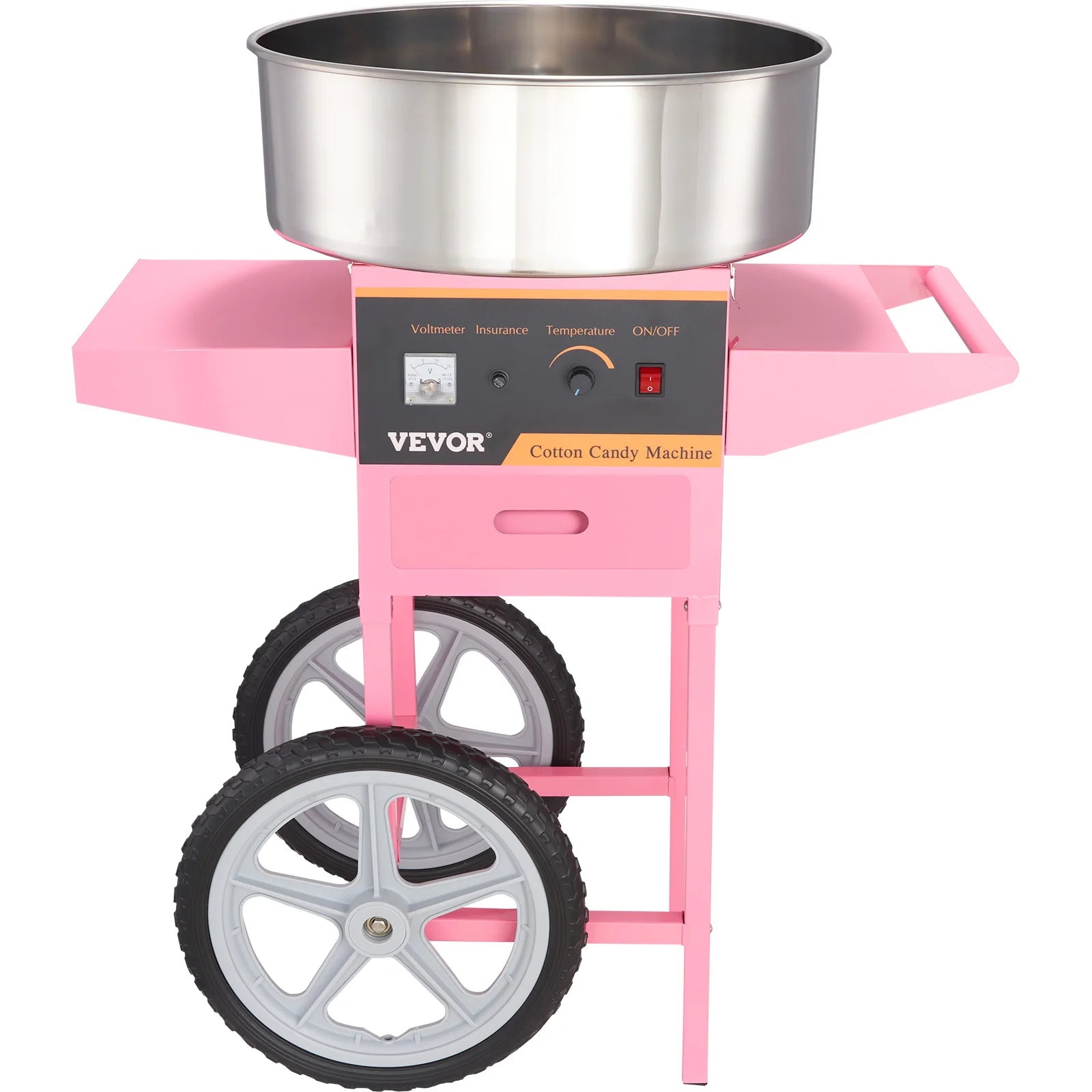 Cotton Candy Machine, 1000W, Stainless Steel Bowl