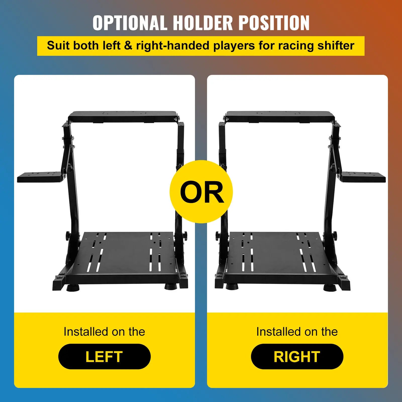 Stand Simulator de Curse, Compatibil cu Logitech G27/G25/G29, Design Reglabil și Solid