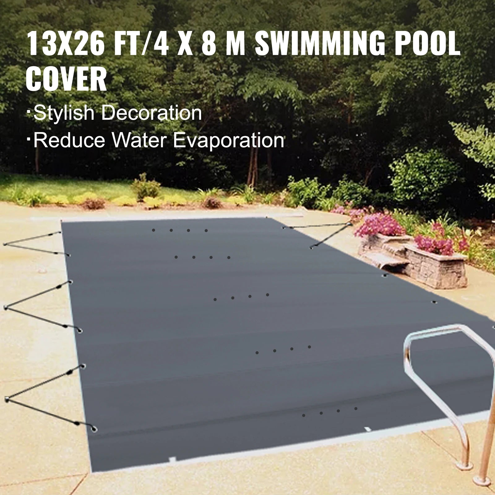 Sicherheitsabdeckung für Pool, PVC-Material, Winterschutz