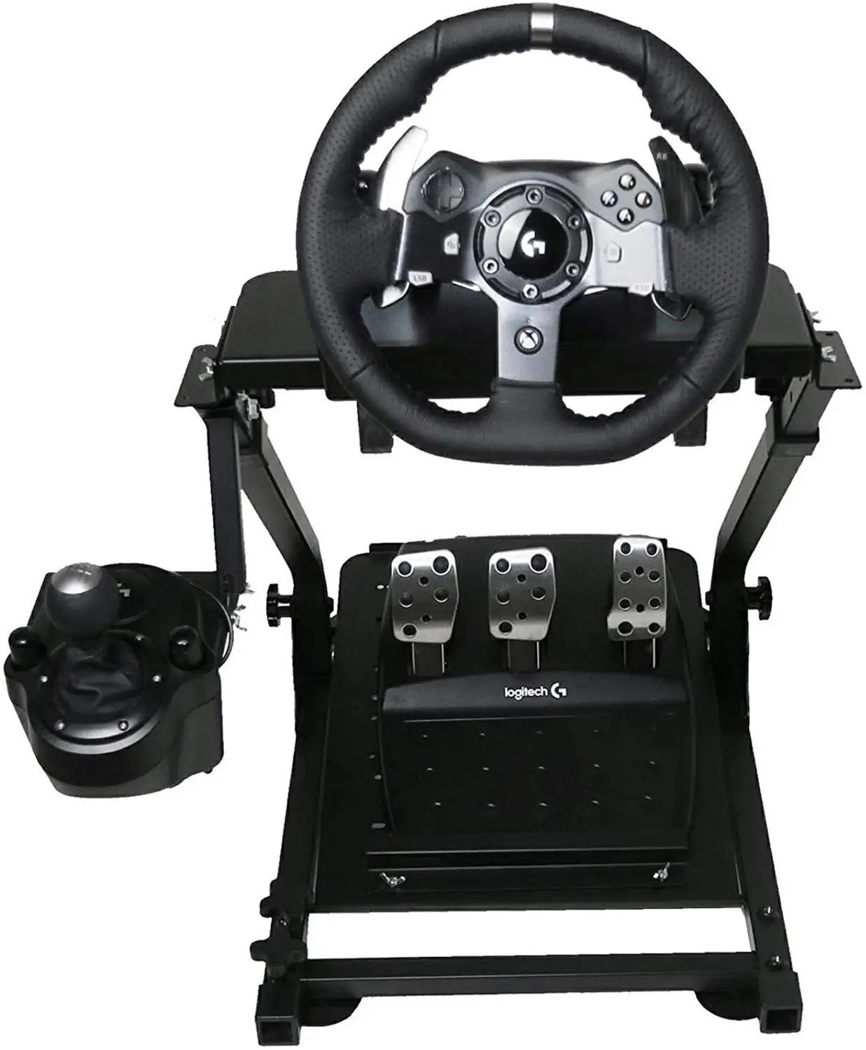 Steering Wheel Stand, Foldable, Compatible with Logitech G25 G27 G29 G920