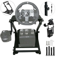 Steering Wheel Stand, Foldable, Compatible with Logitech G25 G27 G29 G920