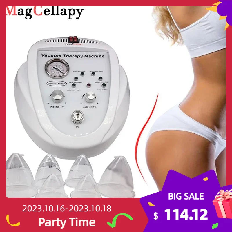 Butt Lifting Pump Machine, Vacuum Suction Therapy, Electric Cupping Therapy Device