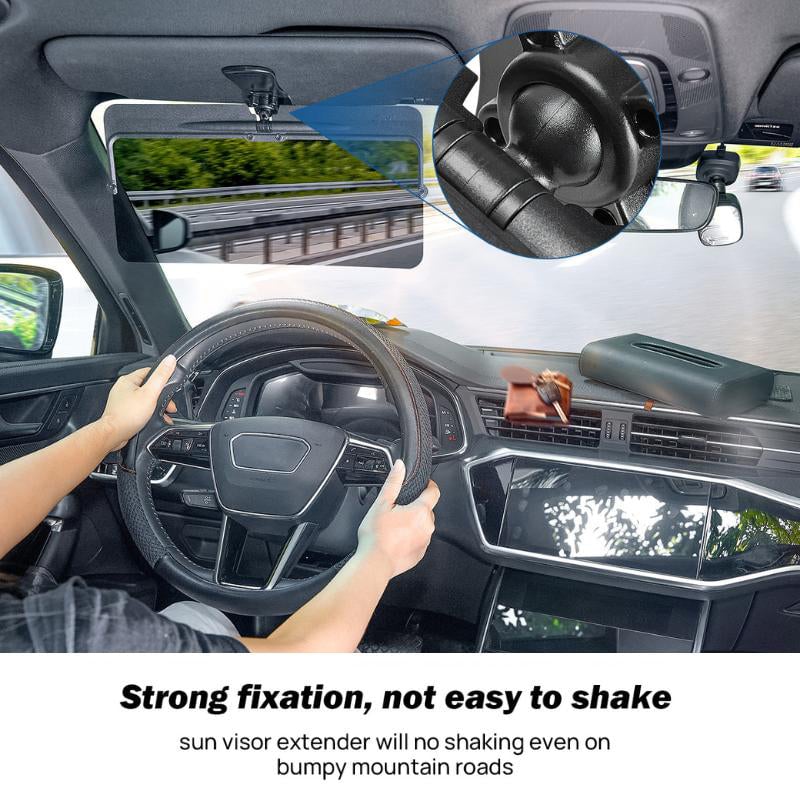 VisionShield - Auto-Sonnenblende mit polarisiertem Blendschutz 5