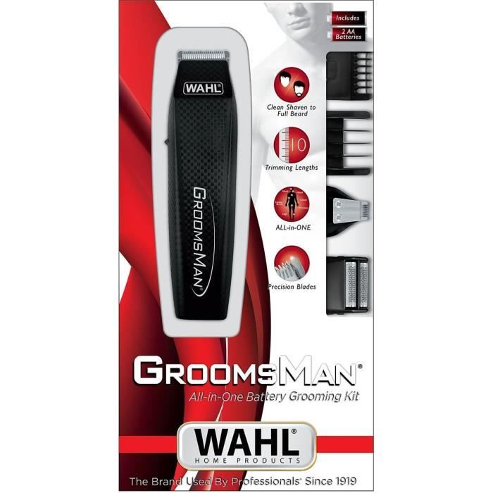 WAHL GroomsMan all in one multi-purpose trimmer - professional and removable cutting head