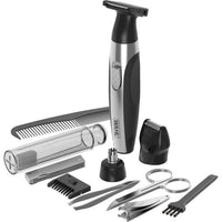 WAHL 05604-616 - Deluxe Travel Kit - Precision trimmer lithium-ion battery and toiletry bag - Rotating head - Comb