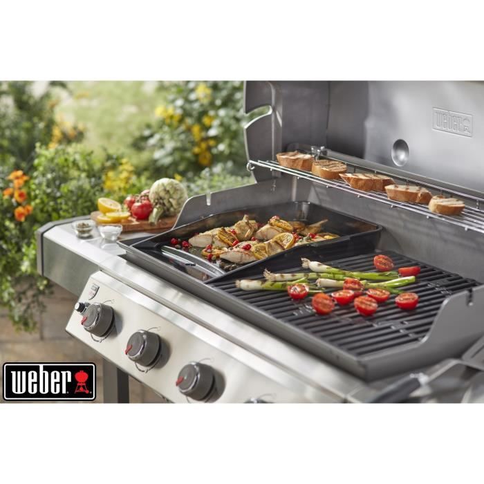 WEBER Plancha Genesis II - 4 and 6 burners