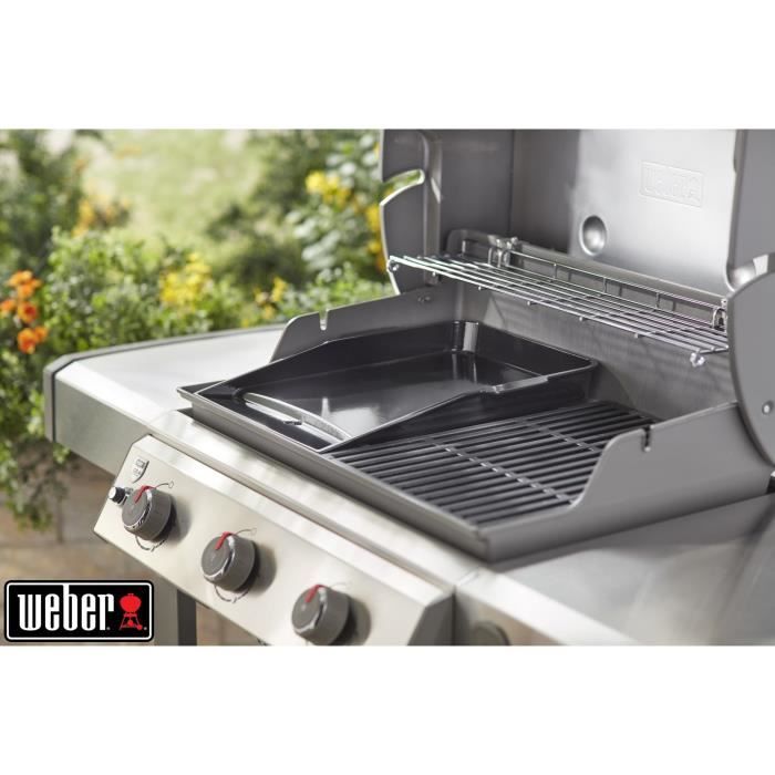 WEBER Plancha Genesis II - 4 and 6 burners