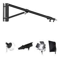 Fotostudio Boomarm, Maximale lengte 539 inch, Horizontaal Verticaal Draaibaar