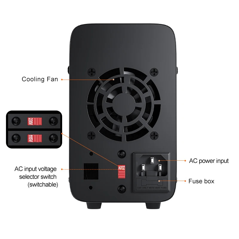 Programmable DC Power Supply, 30V Output Voltage, 10A Output Current