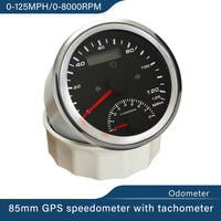GPS hastighetsmätare, vattentät, varvräknare och odometer