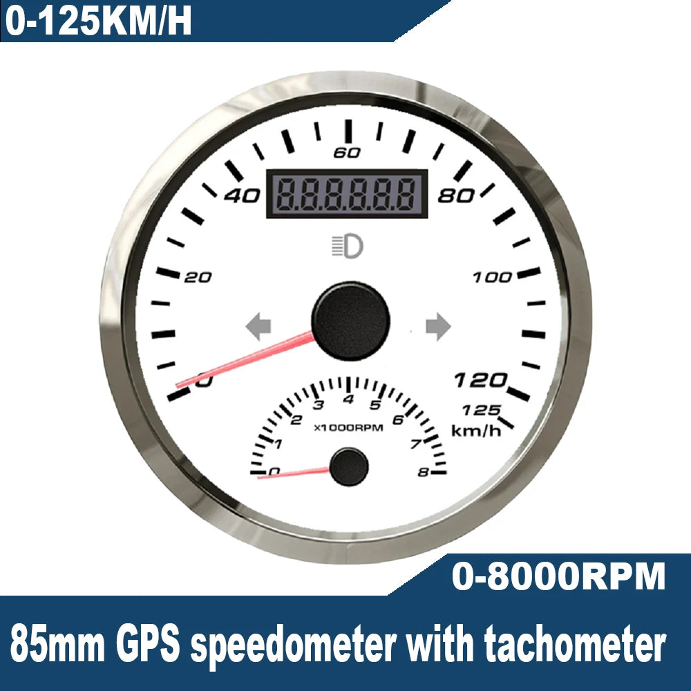 GPS Snelheidsmeter, Waterdicht, Toerenteller Kilometerteller