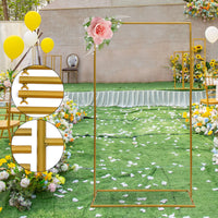 Arc de nuntă, suport metalic pentru fundal, decor de grădină