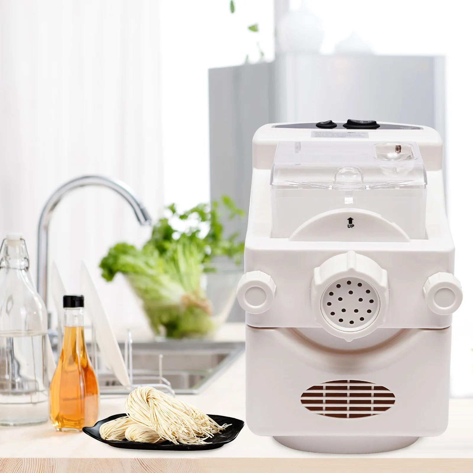 Electric Pasta Machine, Fully Automatic, 9 Molds