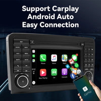 Carplay-autoradio-soitin, langaton yhteys, Android 12 DSP.