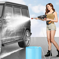 Pistol de spălat mașini, funcționare fără fir, generator de spumă cu presiune ridicată