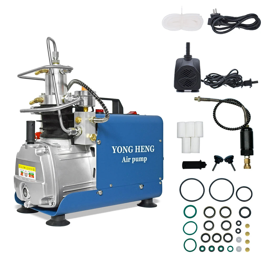 PCP luftkompressor, 4500Psi tryk, automatisk stopfunktion