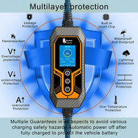 Portable EV Charger, Type2 32A, Wi-Fi APP Control