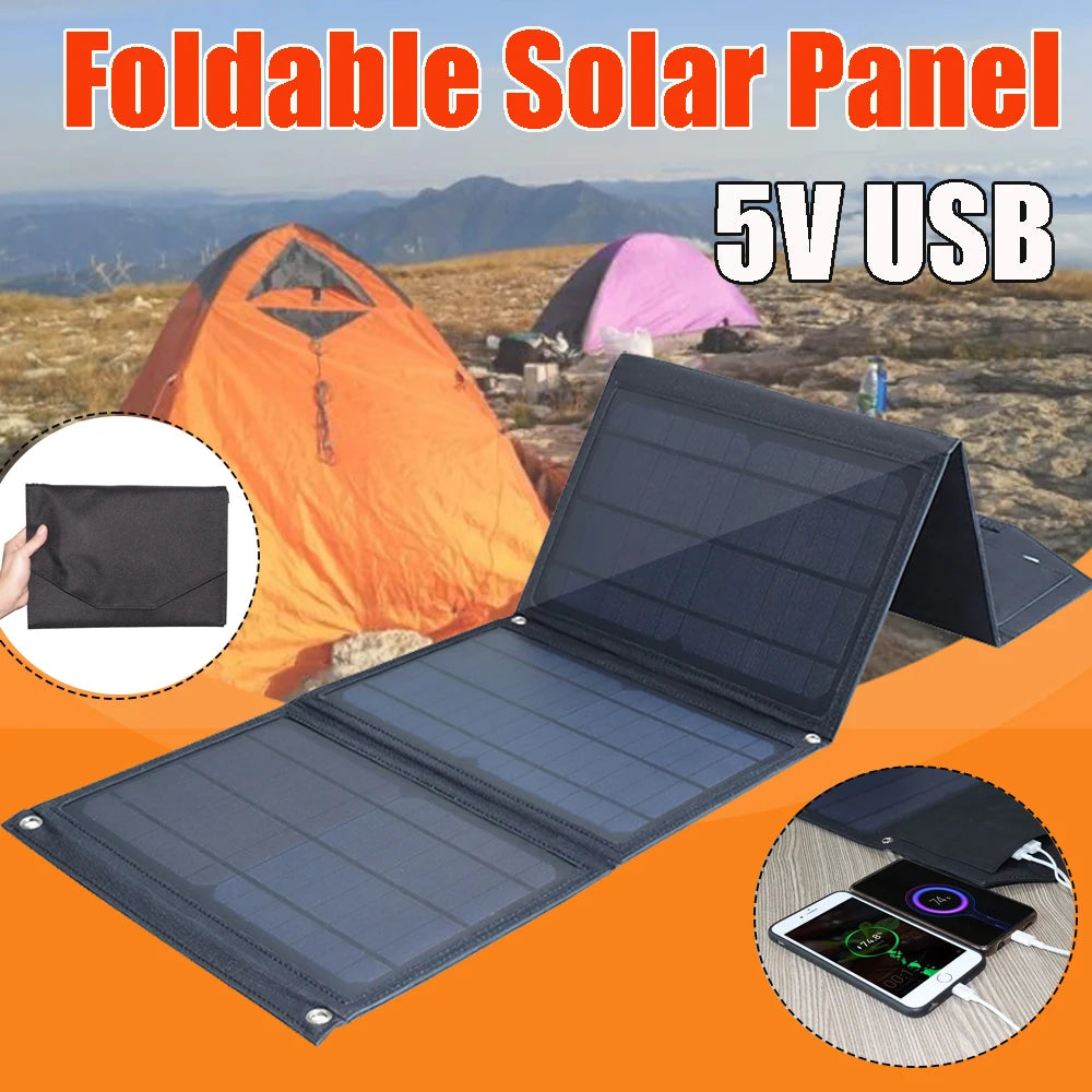 Încărcător solar pentru panouri, portabil, pliabil