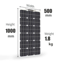 Solarpanel, 200W, flexibles Photovoltaik-Panel