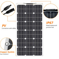 Panou solar, 200W, Panou fotovoltaic flexibil