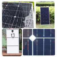 Solarpanel-Set, Komplettes 300W System, Wasserdicht