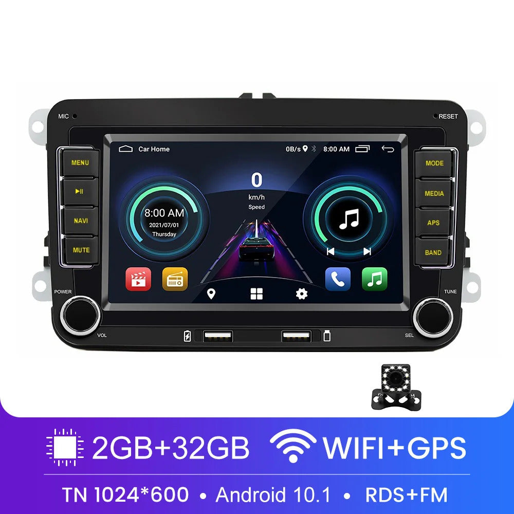 Auton radio, Android 11, GPS