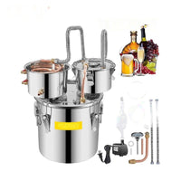 Alkohol-Destillier-Set, lebensmittelechte Materialien, schnelle Kühlung