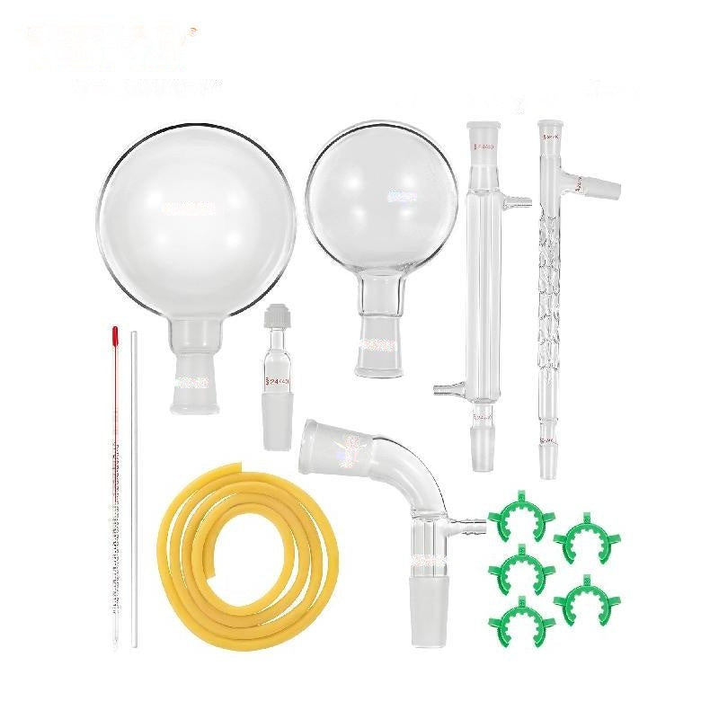 Laborgeräte-Set aus Borosilikatglas mit 24/40 Gelenken