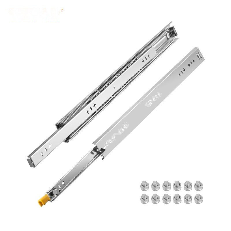 Stainless Steel Drawer Slides, 250 lbs Capacity, Low Noise
