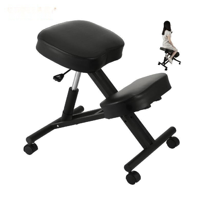 Ergonomic Kneeling Chair, Adjustable Height, Foam Cushions