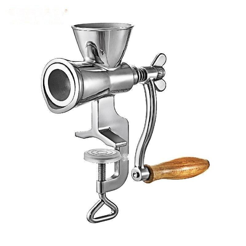 Grain Mill, Manual Operation, Stainless Steel