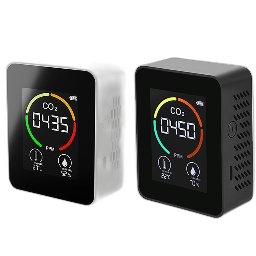 Air Quality Monitor, CO2 Detection, Temperature Humidity Tracking