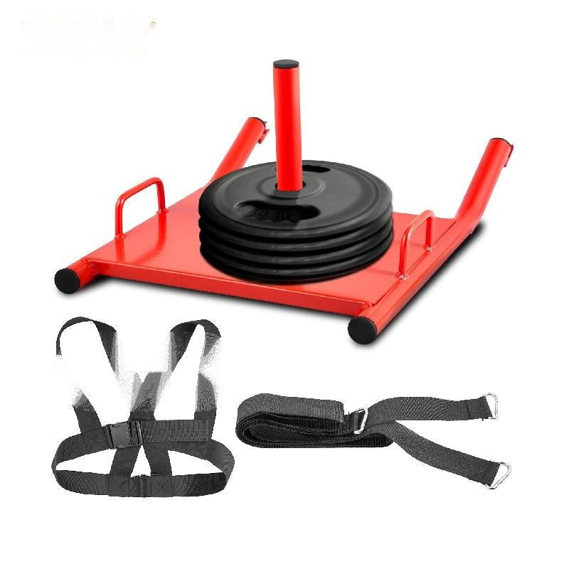 Vikt Sled Push Pull - Slitstark metall, 500 lbs Kapacitet, Vers