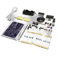 FM Radio Assembly Kit, Microcontroller Integration, DIY Soldering Practice