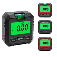 Digital Angle Meter, Magnetic Base, Absolute/Relative Measurement