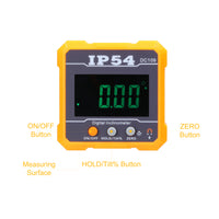 Digital Protractor, IP54 Portable, High Precision