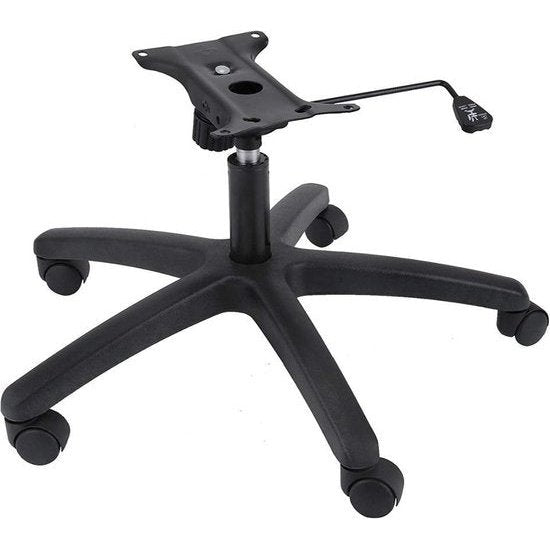 Office Chair Base, Ergonomic Design, Swivel Wheels