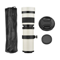 Super Telephoto Zoom Lens, 420-800mm Focal Length, Universal 1/4 Thread