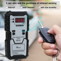 Infrared Frequency Tester, 4-bit Digital, Illumination Function