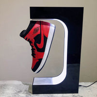 Sneaker Display Stand, Magnetic Levitation, Built-in LED Lighting