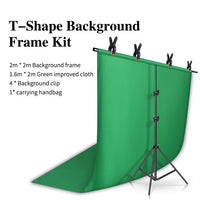 Backdrop Stand Kit, Background Cloth, Green Screen Frame Stand