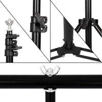 Achtergrondstandaardset, Achtergronddoek, Groen Schermframe Stand