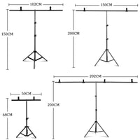 Hintergrundstand-Set, Hintergrundtuch, Grünwand-Rahmenständer